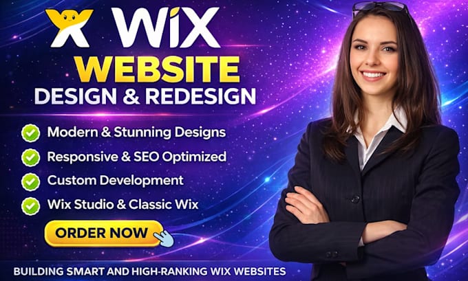 wix website redesign wix website development wix landing page wix website design