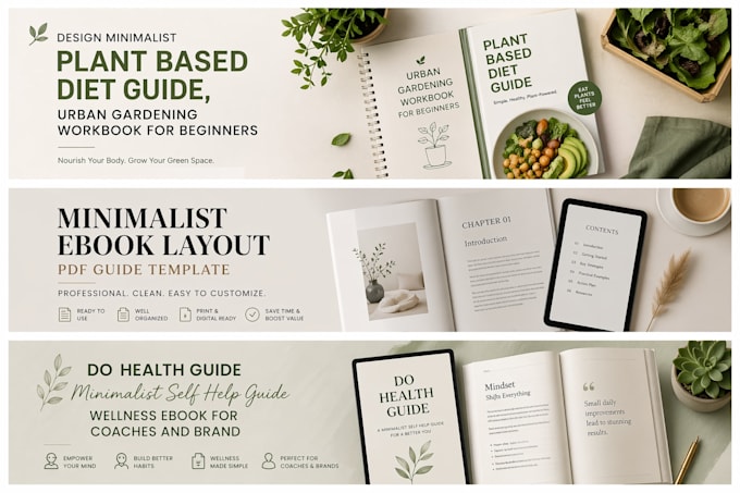 do health guide minimalist self help guide wellness ebook for coaches and brand
