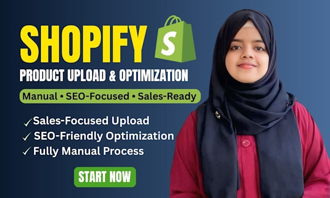 upload and optimize shopify product listings