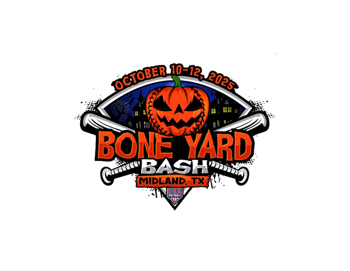 create attractive imagination softball and halloween logo design