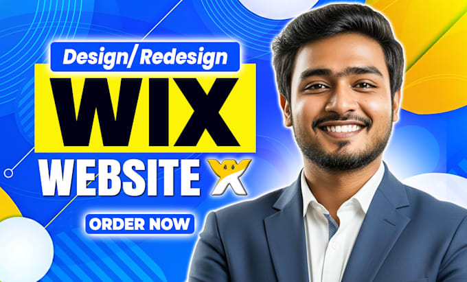 design redesign wix website, wix ecommerce or business website development
