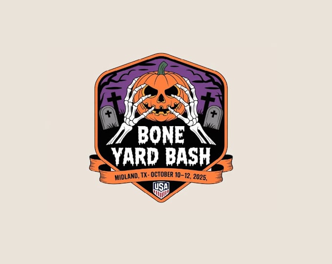 create attractive imagination softball and halloween logo design