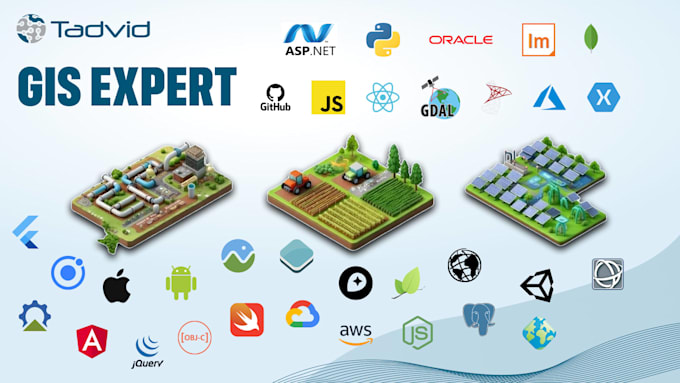 create interactive gis web maps using leaflet, esri,mapbox,cesiumjs,open layers
