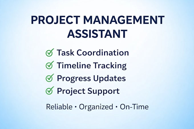 manage your project, tasks, timeline and team as a project manager