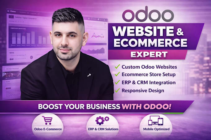 design, clone and develop a professional odoo website or ecommerce store