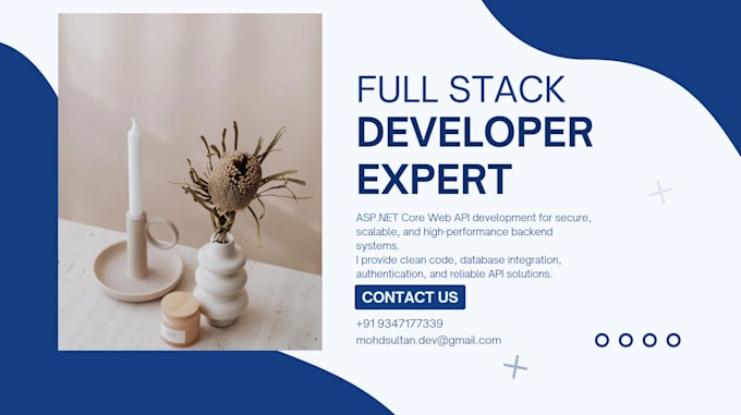 develop scalable dot net web api and backend services