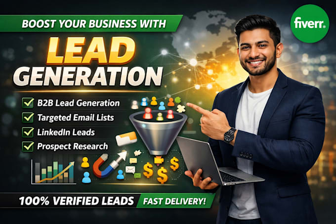 do targeted b2b lead generation, email lead, linkedin leads