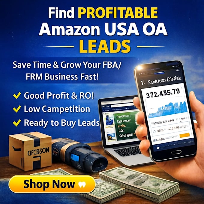 product source for amazon oa USA leads
