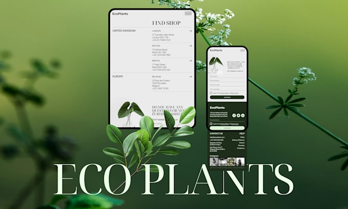 design a landing page UX UI design figma