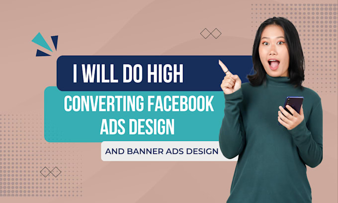 do high converting facebook ads design and banner ads design
