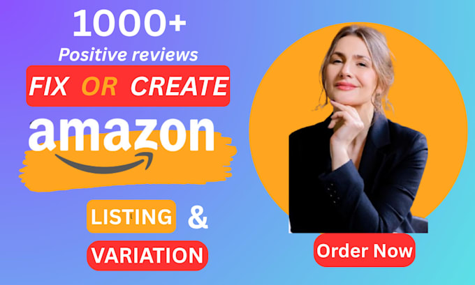 manage amazon listing creation and optimization