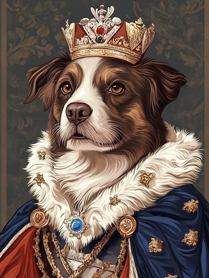 draw pet portrait, digital art, dog portrait, pet memorials
