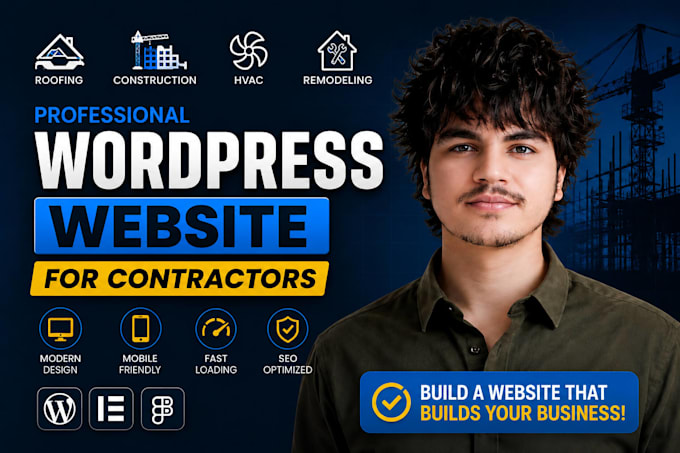 design hvac, plumbing, roofing and contractor websites