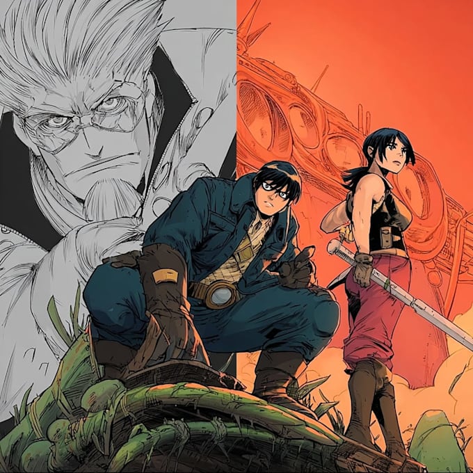 design comic book for you
