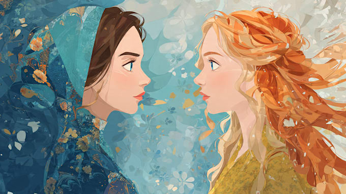 create unique digital illustration