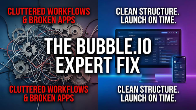bubble io website build bubble app bubble developer mvp bubble saas bubble ai