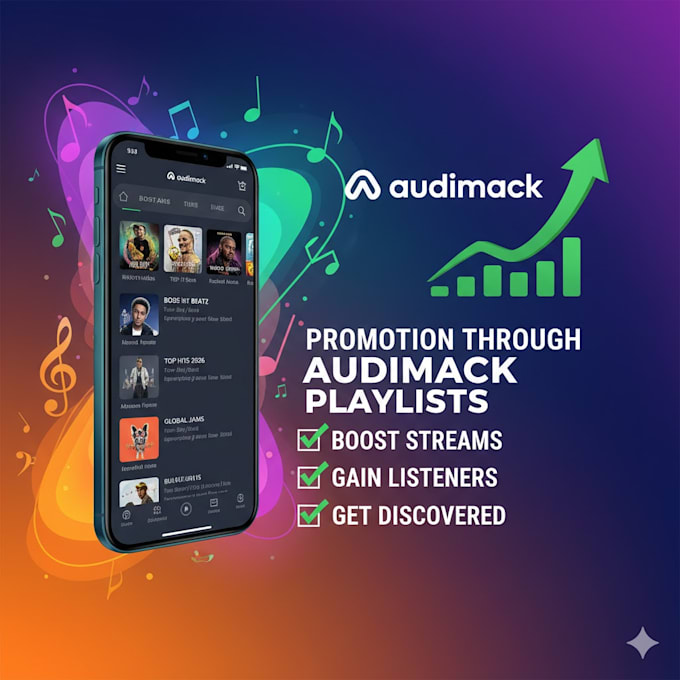 do promotion through audiomack playlist to boost stream and listeners