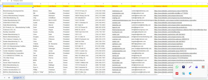 collect verified CEO and founder email leads