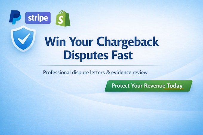 handle and win chargeback disputes for paypal stripe shopify and more