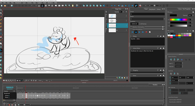 do a storyboard animatic