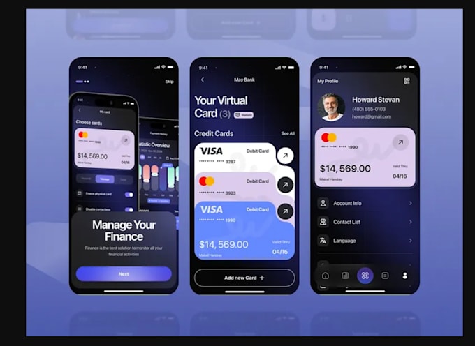 develop fintech app, banking app, crypto, and wallet app