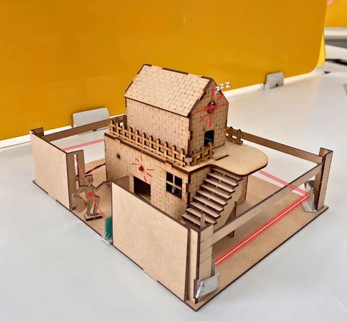 create dxf file for laser cut