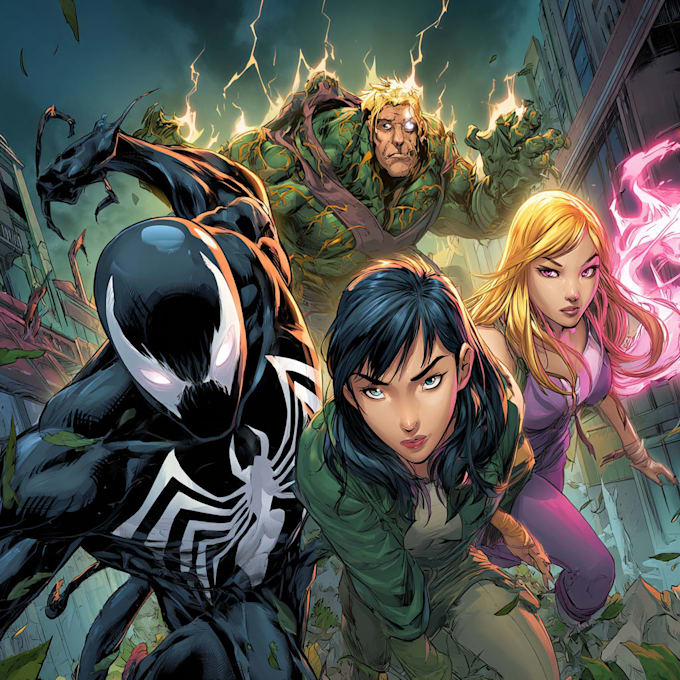do comic book illustration graphic novel superhero comic webcomic comic artist