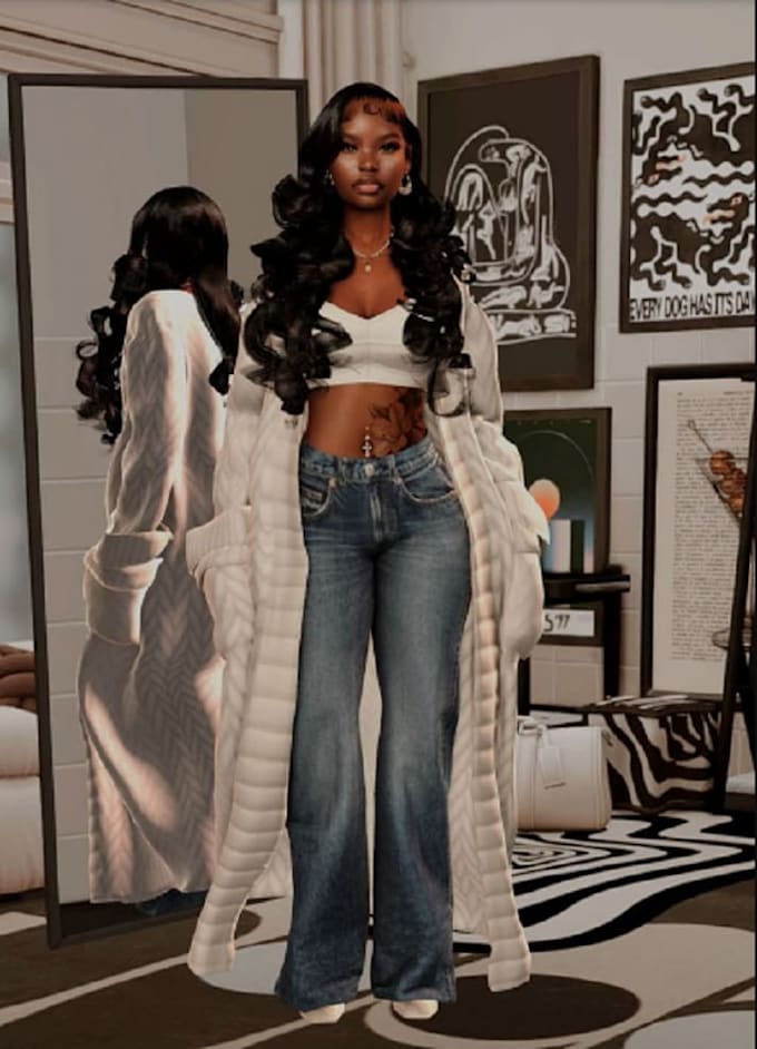 Realistic Sims Alpha Create a realistic sims 4 character with custom cc, alpha and animation ...