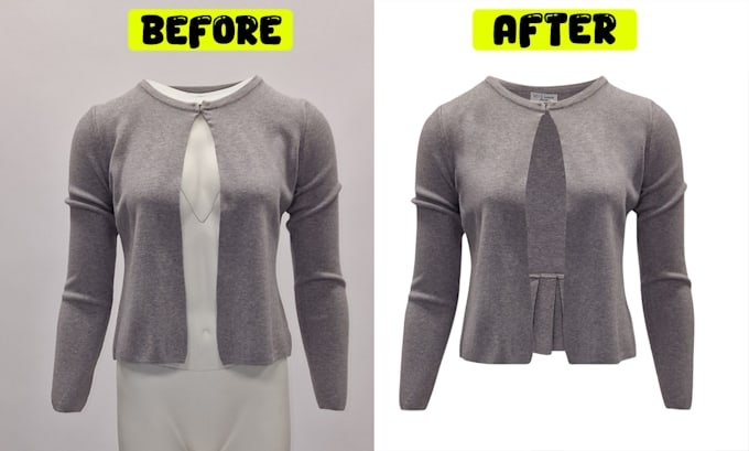 neck joint and ghost mannequin for ecommerce