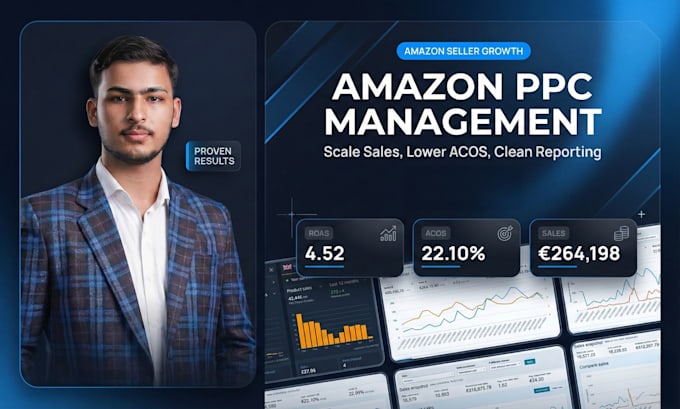 Manage and optimize amazon ppc campaigns to boost sales and lower acos ...