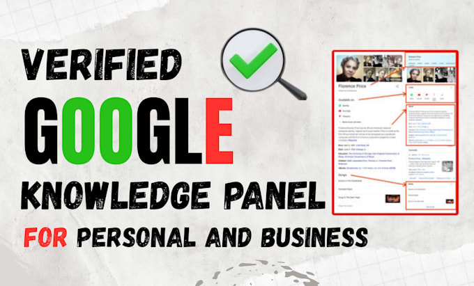 create verified google knowledge panel or knowledge graph