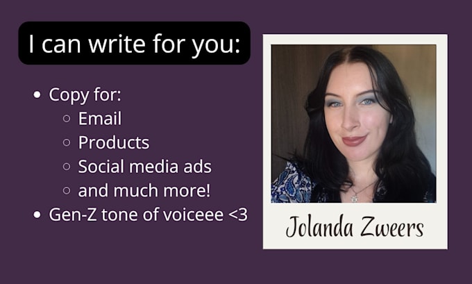 write copy for gen z demographic