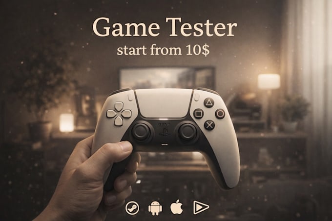 Play, test and give detailed review for your mobile pc or vr game by ...