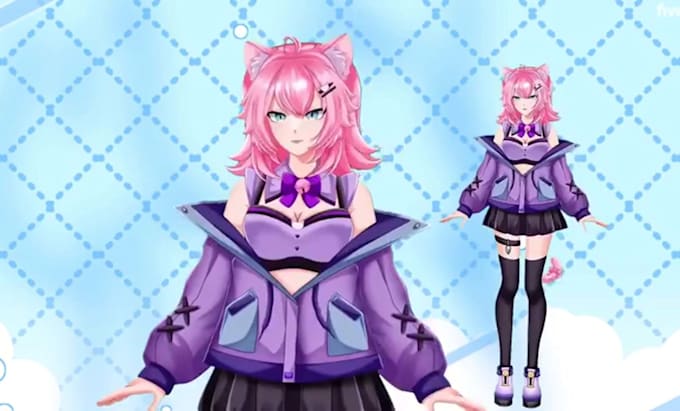design and rig a live2d vtuber model ready for vtube studio streaming