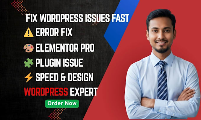 fix wordpress issues, bugs, wordpress help, fix wordpress