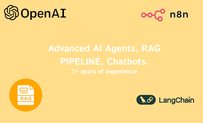 build advanced ai agents, ai chatbots, rag llms ai calling