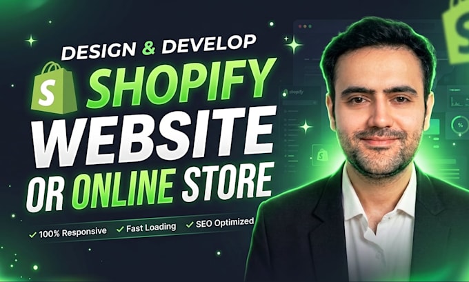 do shopify store design, redesign shopify website, shopify dropshipping store