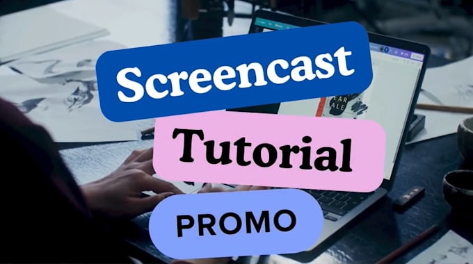 create screencast video tutorial, explainer video for website, app or business