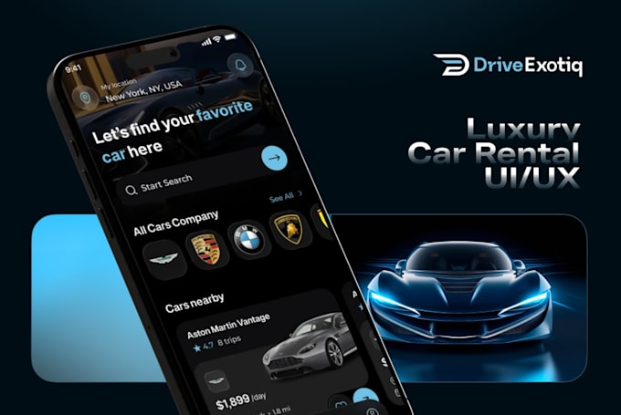 design a professional dribble or behance case study