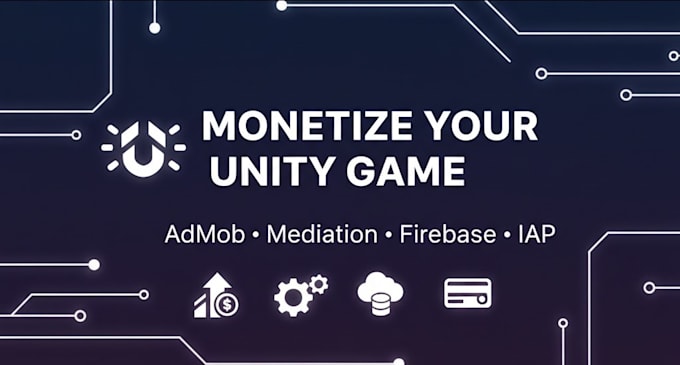 monetize your unity game with admob mediation, firebase and iap
