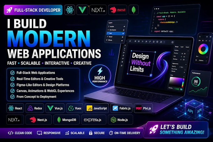build custom ai web applications mern stack apps and interactive web tools