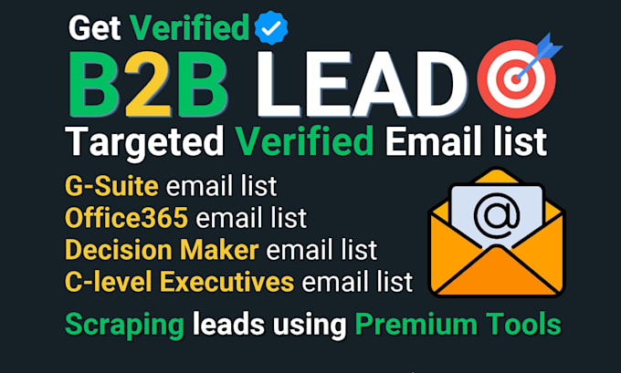 do targeted b2b lead generation prospect email list scraping