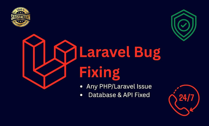fix laravel bugs, errors, and website issues quickly