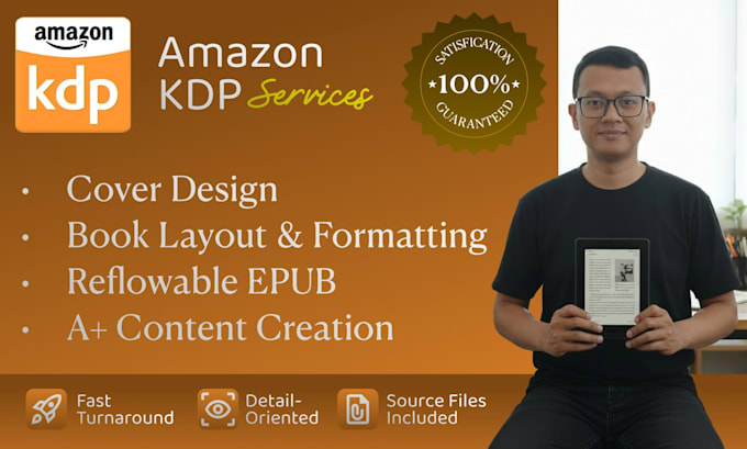 do amazon KDP book layout and formatting