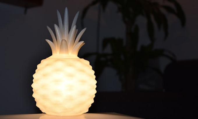 design realistic cgi 3d lamp modeling, bulb, photorealistic renders in 24 hours