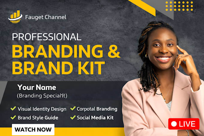 Complete Brand Design a professional logo and complete brand identity with branding ...