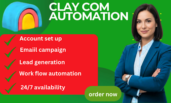 setup clay com lead generation  email marketing automation on clay com