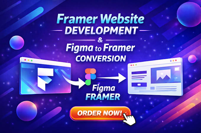 Framer website development figma to framer conversion by Anna_2638 | Fiverr
