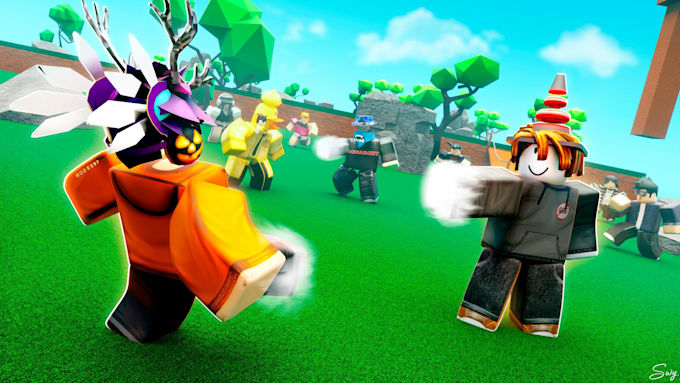 Create and rig r15 and r6 roblox characters with animation for roblox ...