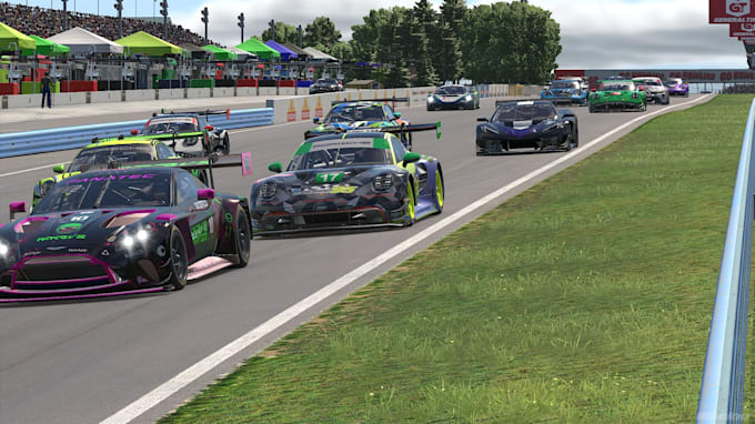 make a custom imsa paint scheme for iracing
